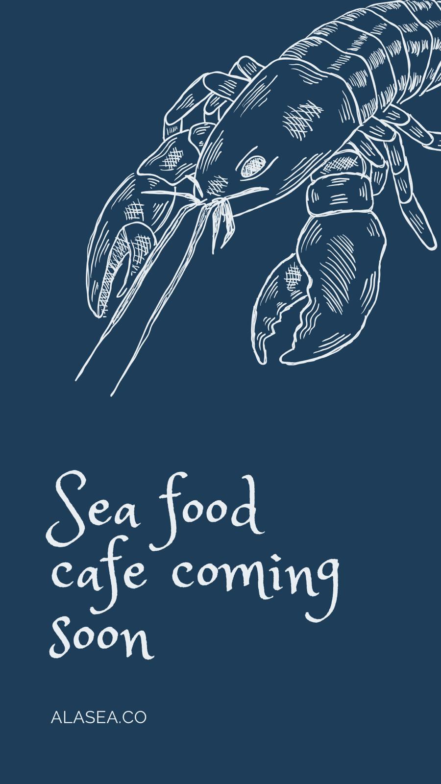 ALASEA — Sea food cafe coming soon